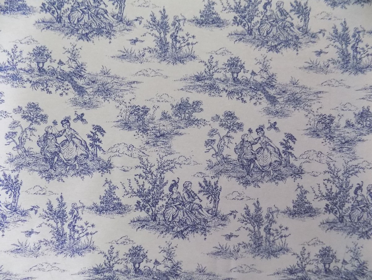 Сюжетные обои Toile de Jouy: французские сцены и пасторали