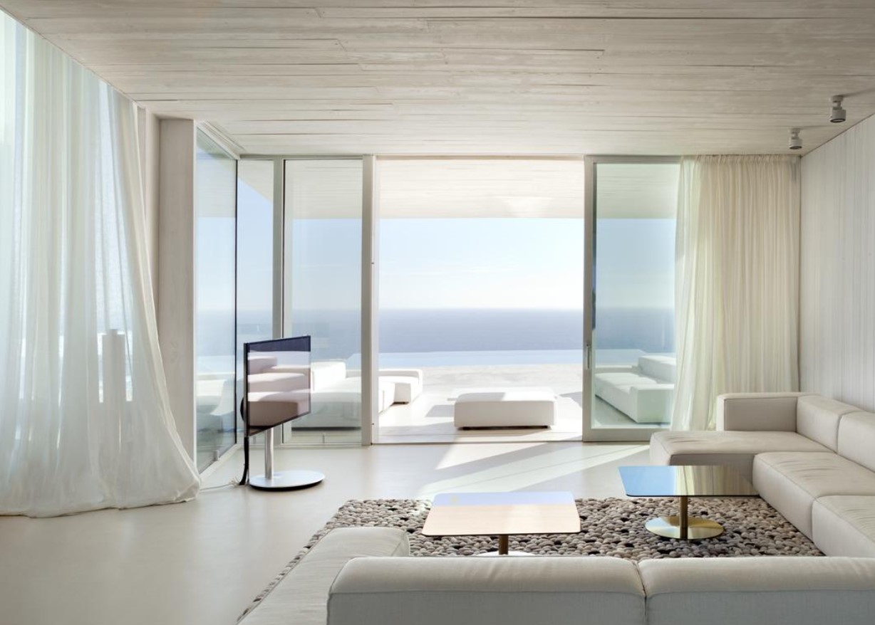 Бесшовные минеральные полы в luxury-интерьерах