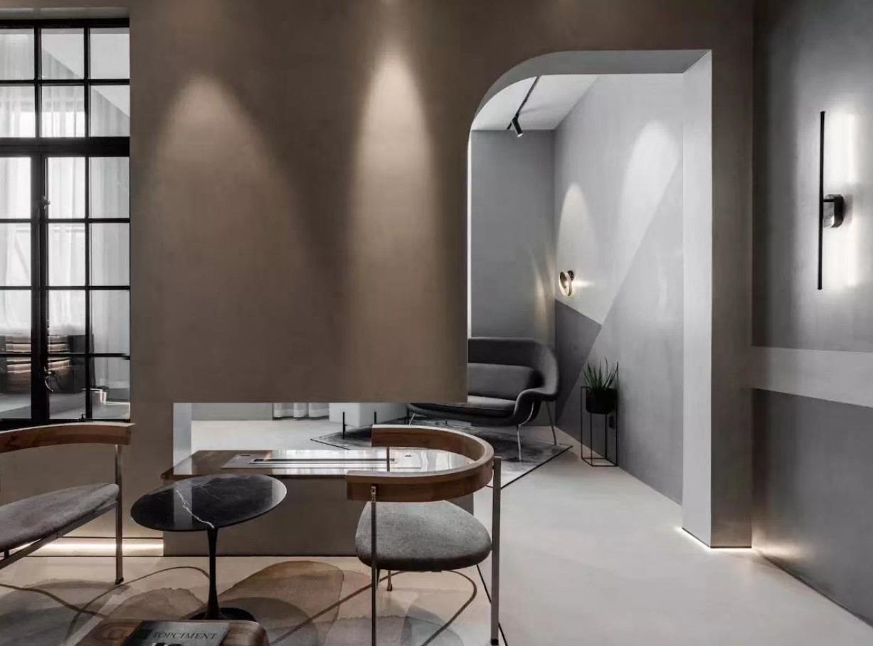 Бесшовные минеральные полы в luxury-интерьерах