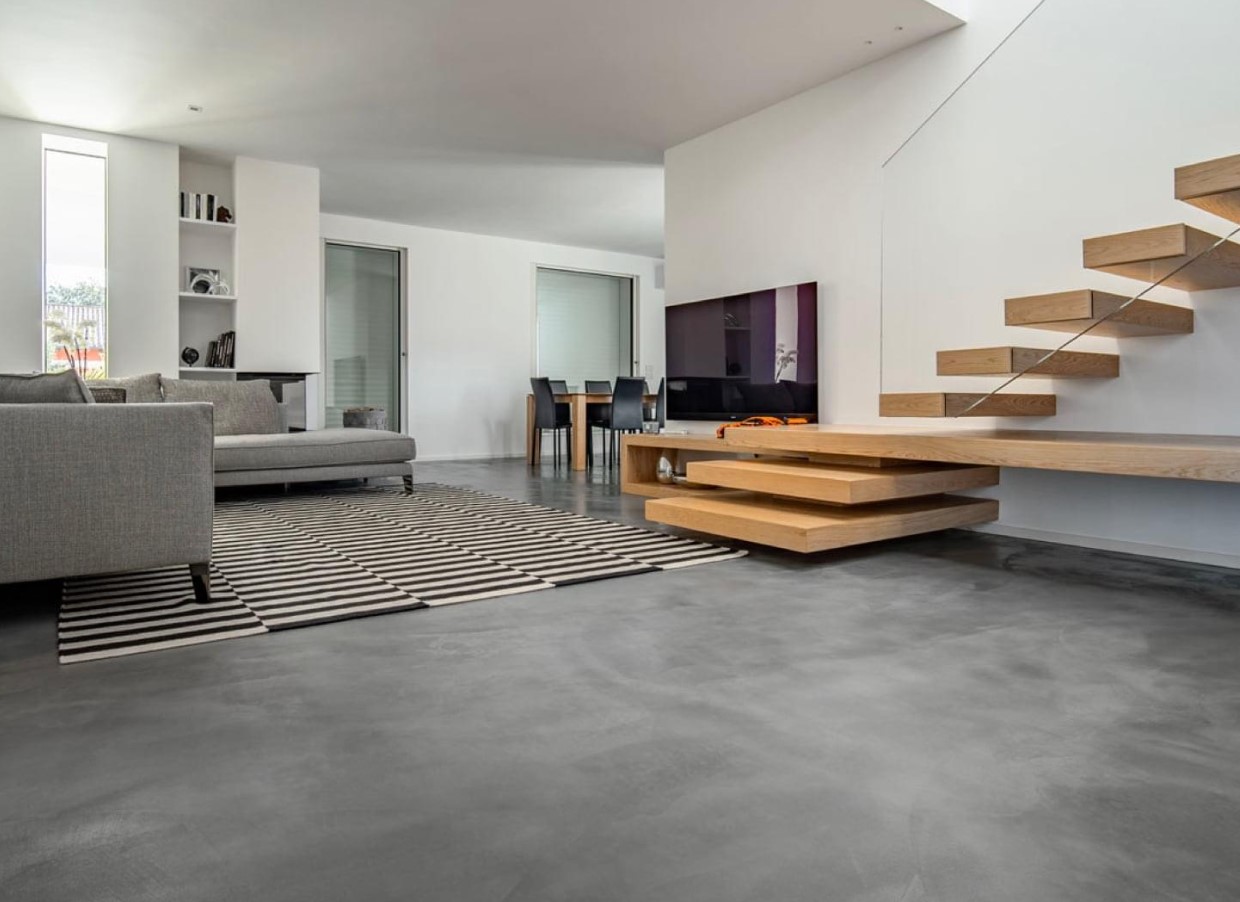 Microcement и архитектурные поверхности